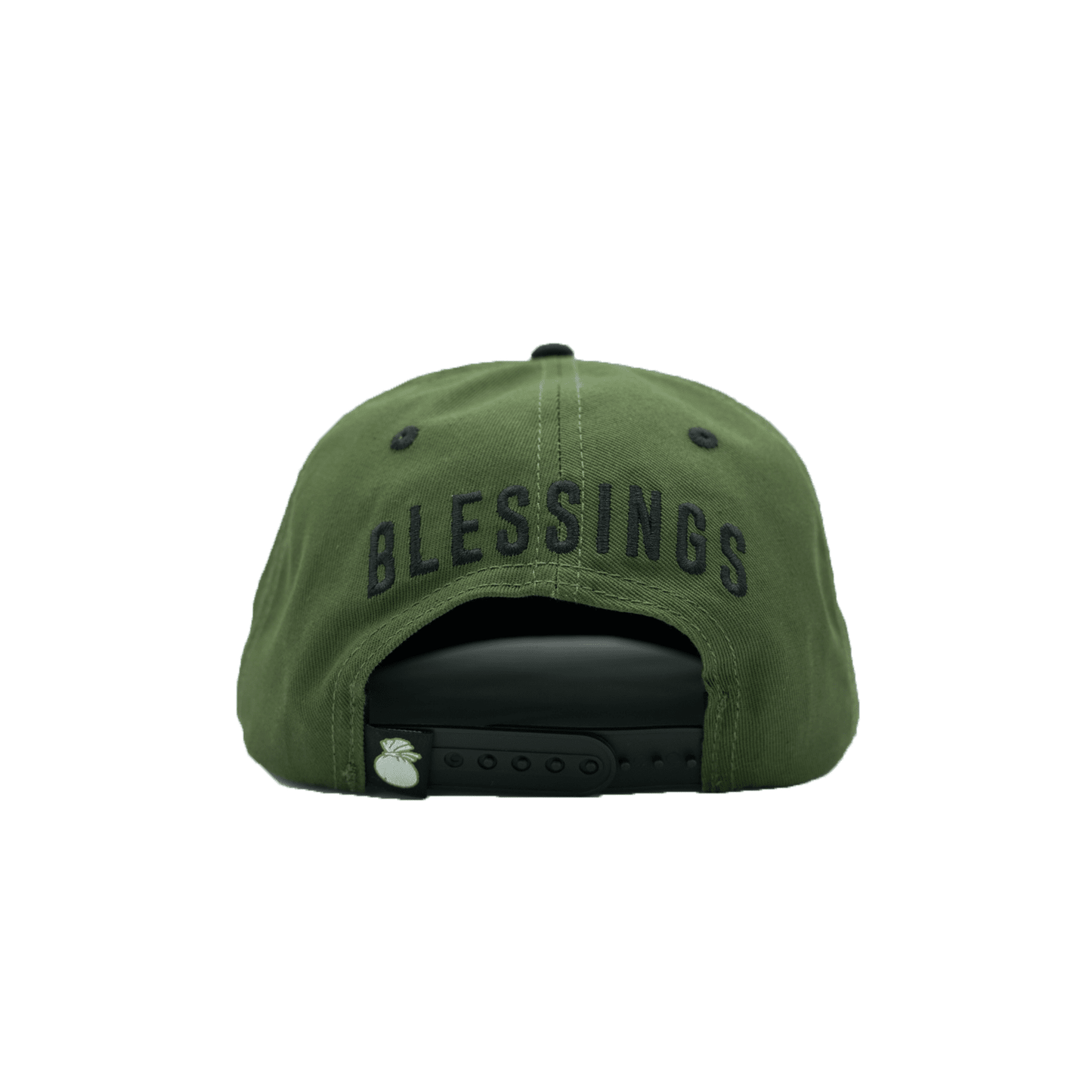 
                  
                    Blessings on Blessings - Olive Snapback Cap
                  
                