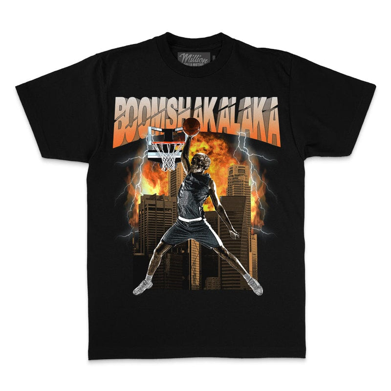 Boomshakalaka - Black T-Shirt T-Shirt Million Dolla Motive 