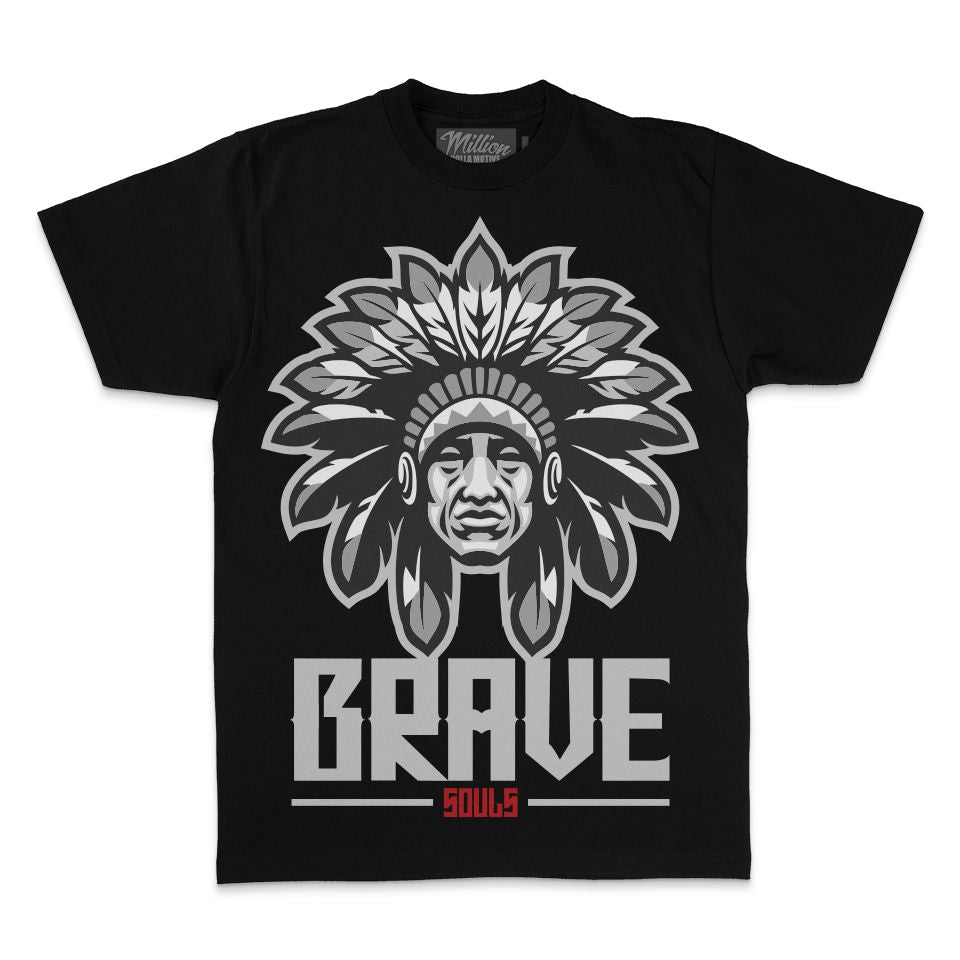 
                  
                    Brave Souls -  Black T-Shirt
                  
                