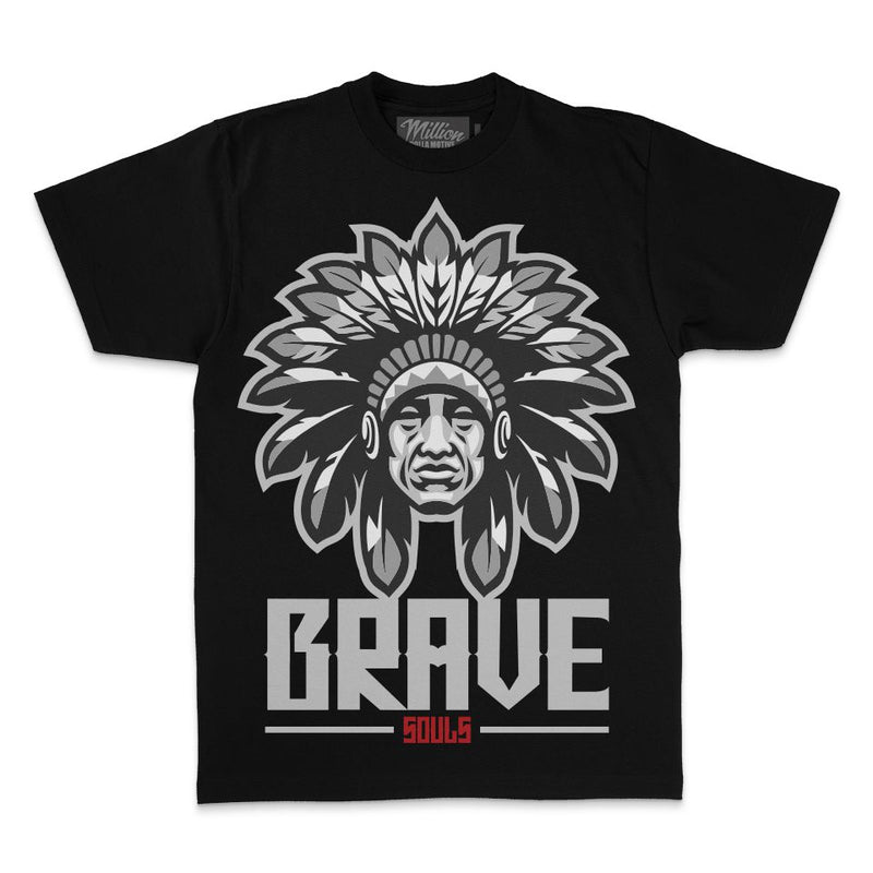 Brave Souls -  Black T-Shirt