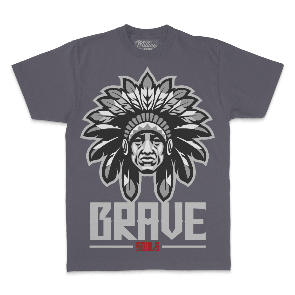 Brave Souls -  Dark Grey T-Shirt