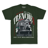 Built In The Trenches - Dark Green T-Shirt