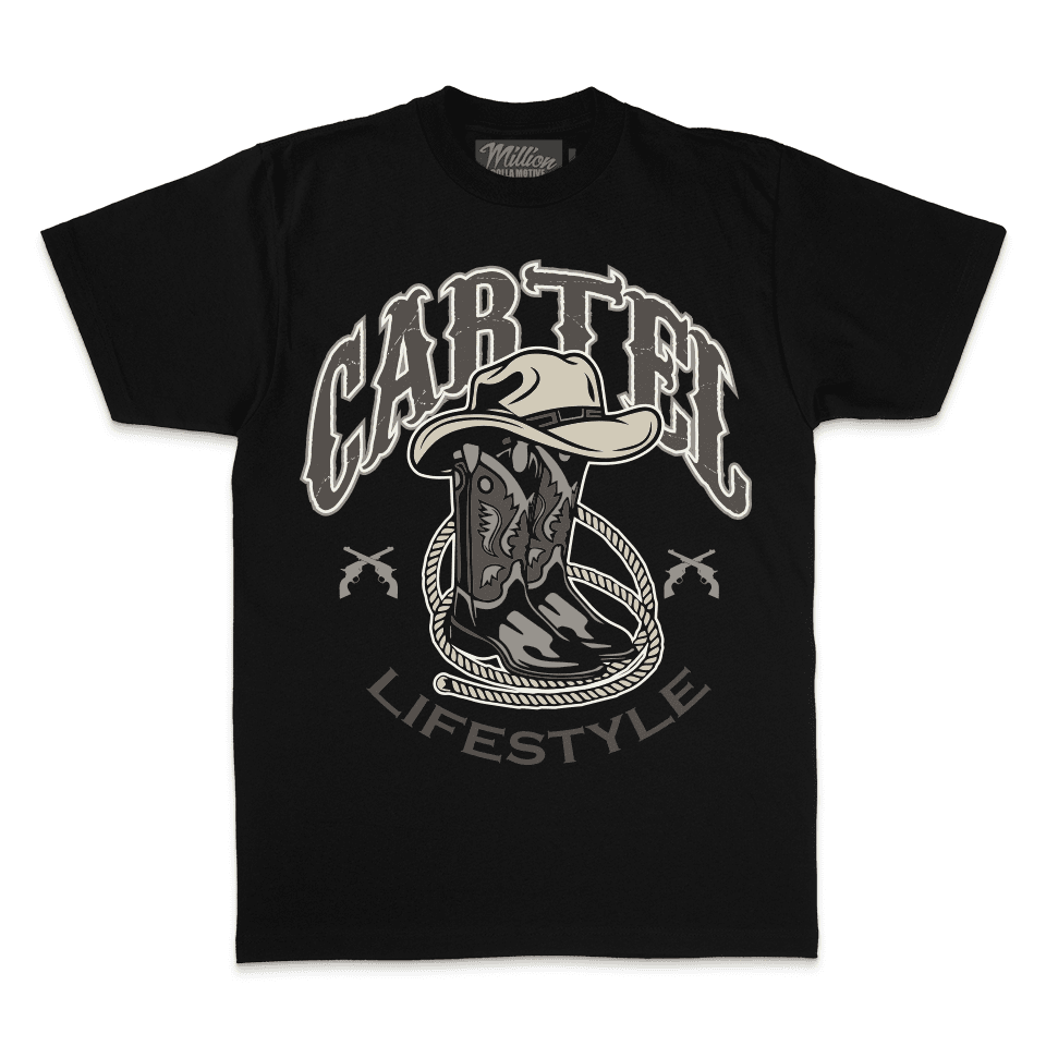 Cartel Lifestyle Boots - Black T-Shirt