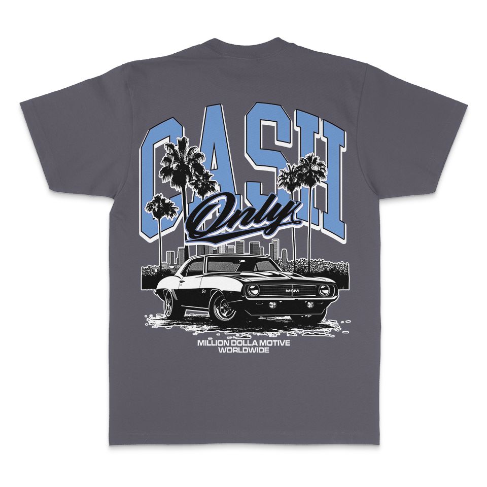 
                  
                    Cash Only - Dark Grey T-Shirt
                  
                