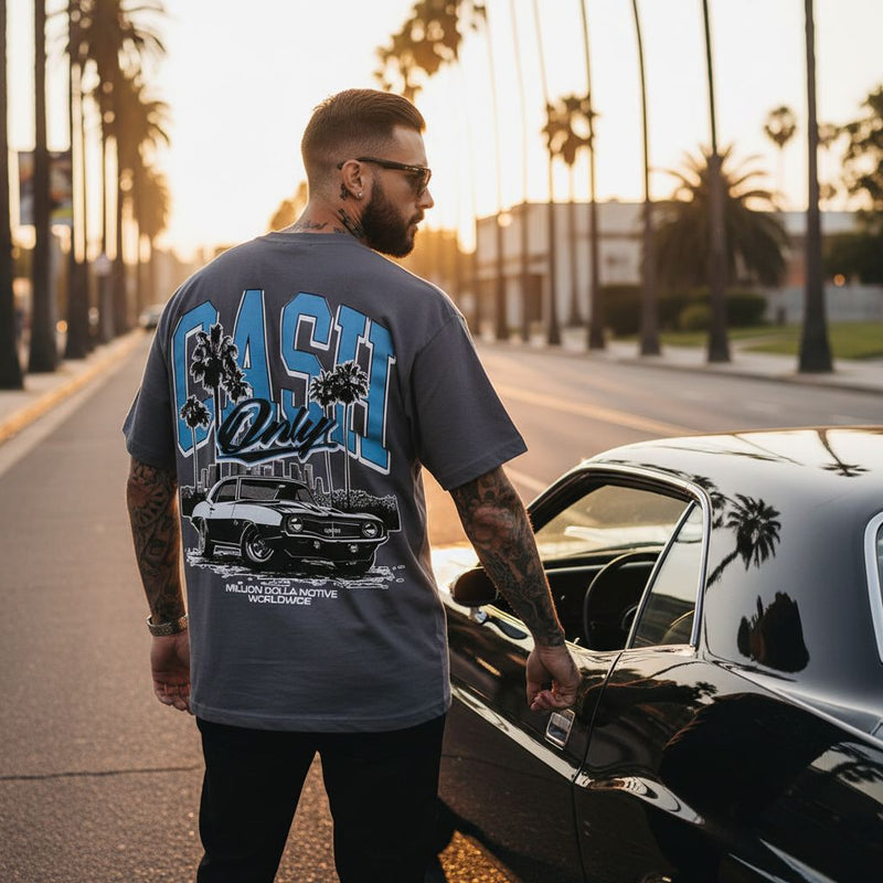 Cash Only - Dark Grey T-Shirt T-Shirt Million Dolla Motive 