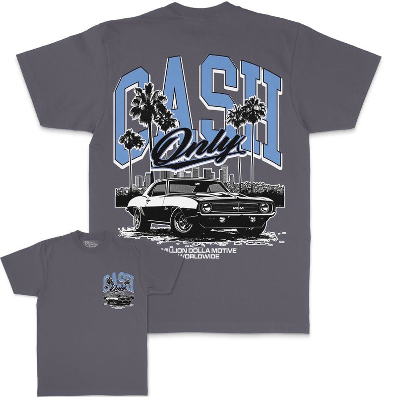Cash Only - Dark Grey T-Shirt