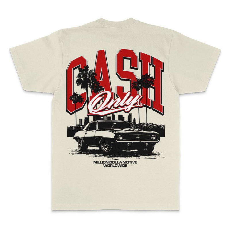 Cash Only - Natural Sail T-Shirt
