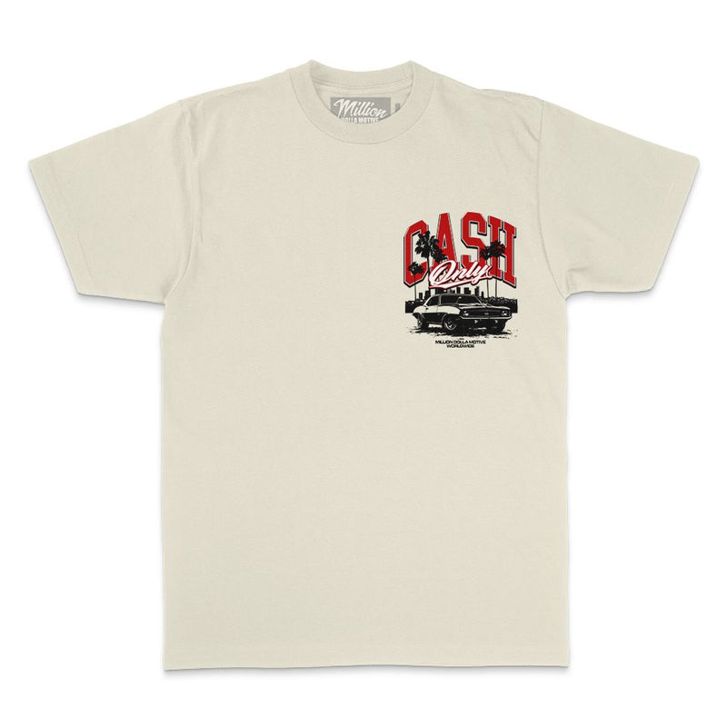 Cash Only - Natural Sail T-Shirt