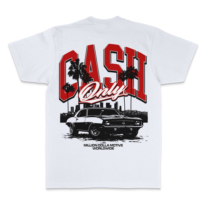 Cash Only - White T-Shirt