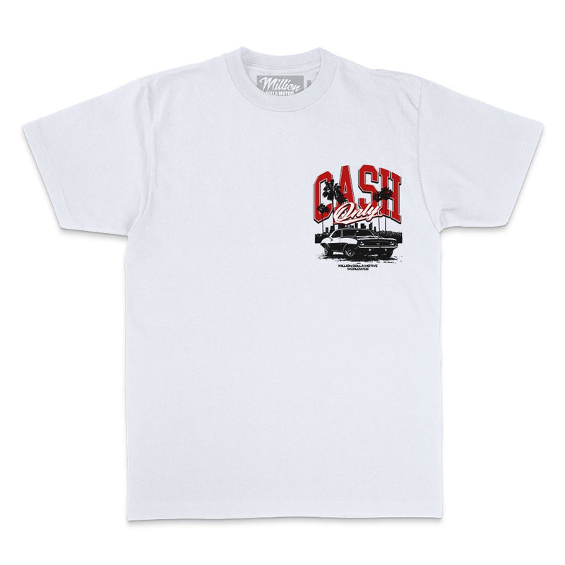 Cash Only - White T-Shirt