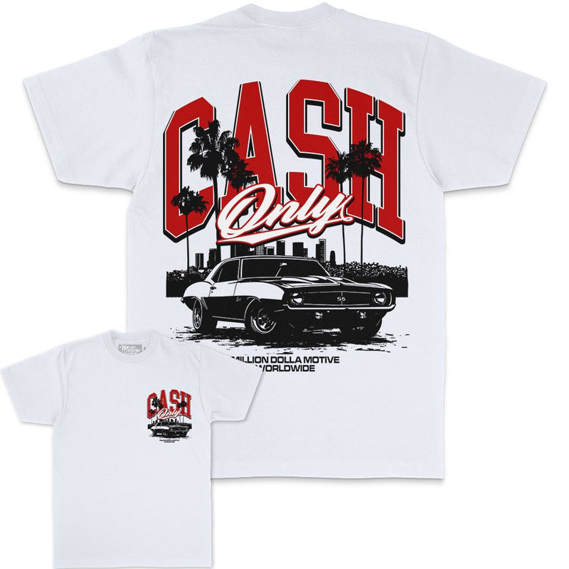 Cash Only - White T-Shirt