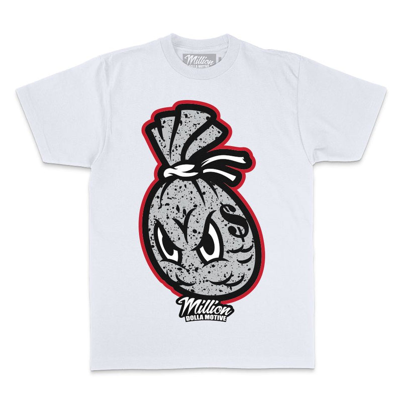 Cement Money Bag - White T-Shirt