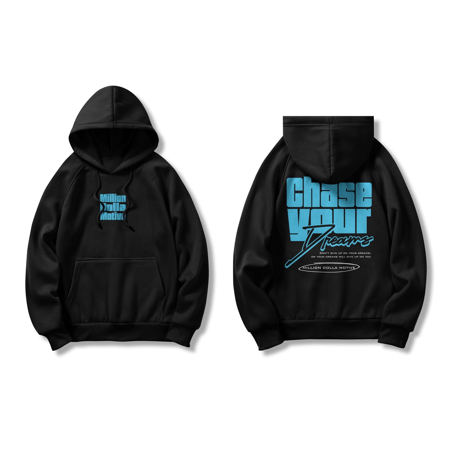 
                  
                    Chase Your Dreams - Black Hoodie Sweatshirt
                  
                