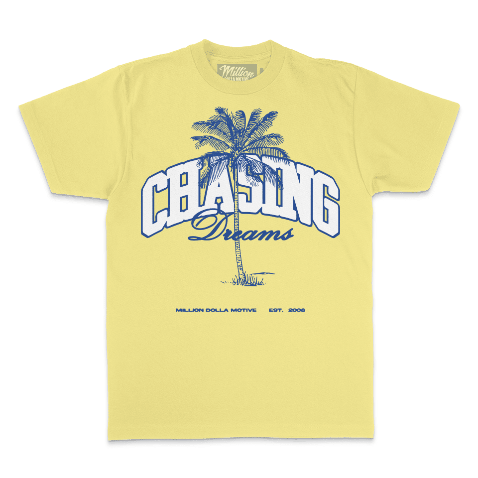 Chasing Dreams - Yellow T-Shirt