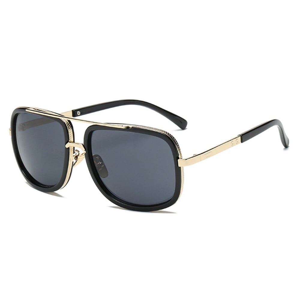 
                  
                    Dynasty Aviators  - Gold & Black Sunglasses
                  
                