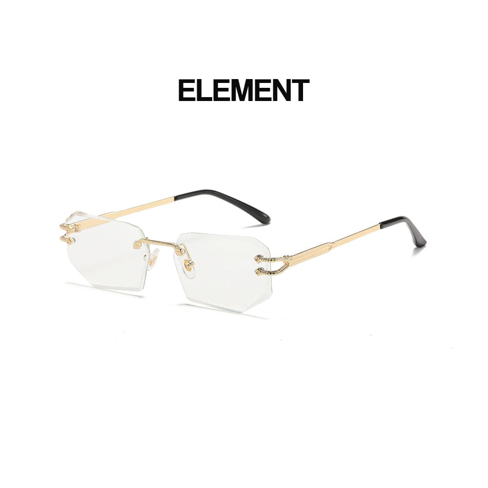 Element - Gold & Transparent Sunglasses