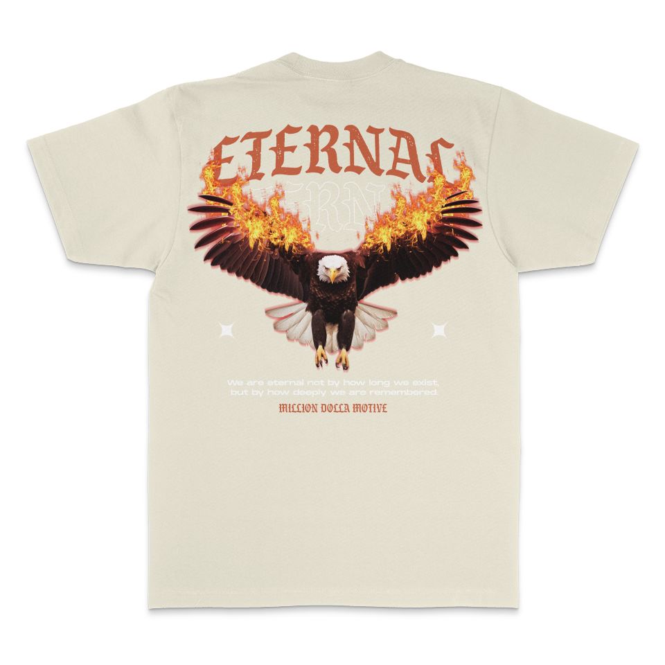 
                  
                    Eternal Eagle - Natural Sail Dye T-Shirt
                  
                