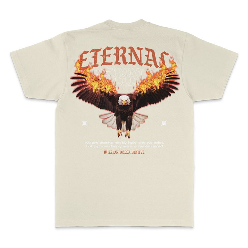 Eternal Eagle - Natural Sail Dye T-Shirt