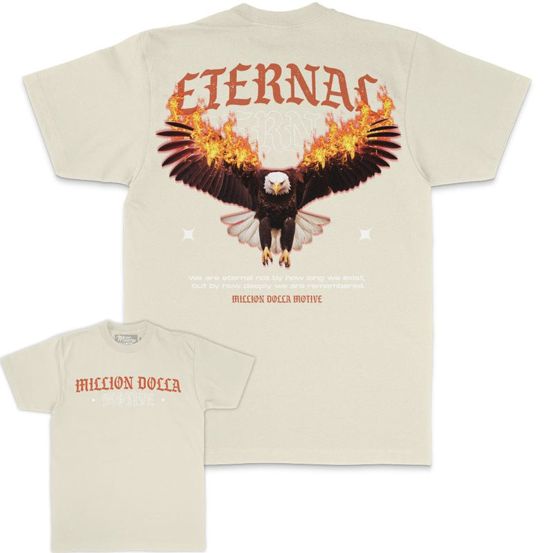 Eternal Eagle - Natural Sail Dye T-Shirt