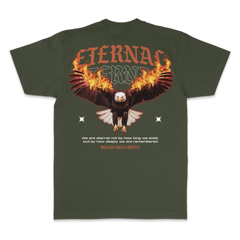 Eternal Eagle - Olive T-Shirt