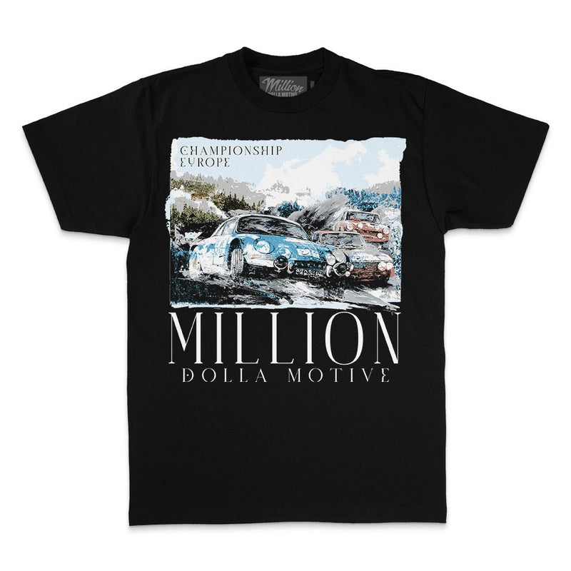 Europe Championship Racing - Black T-Shirt