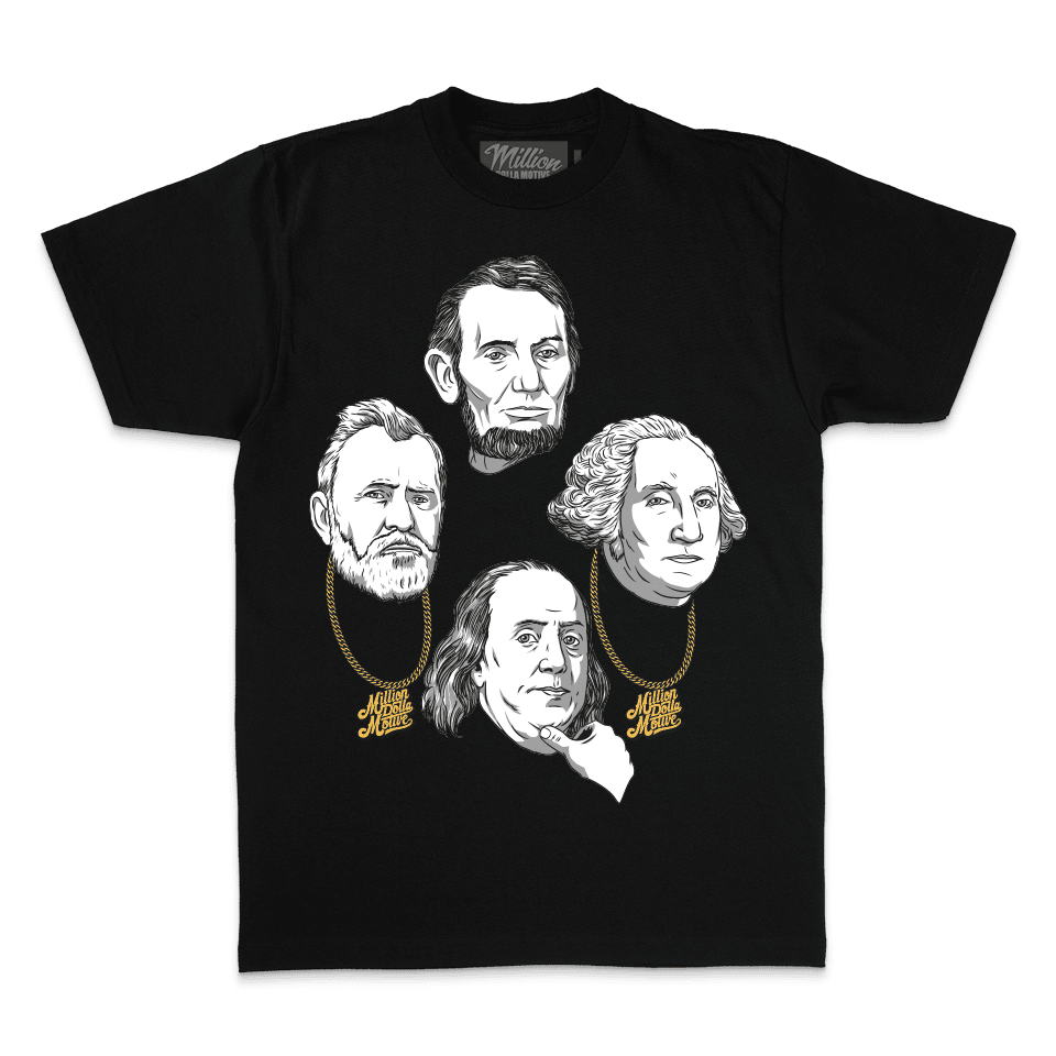 Faces of Money - Black T-Shirt