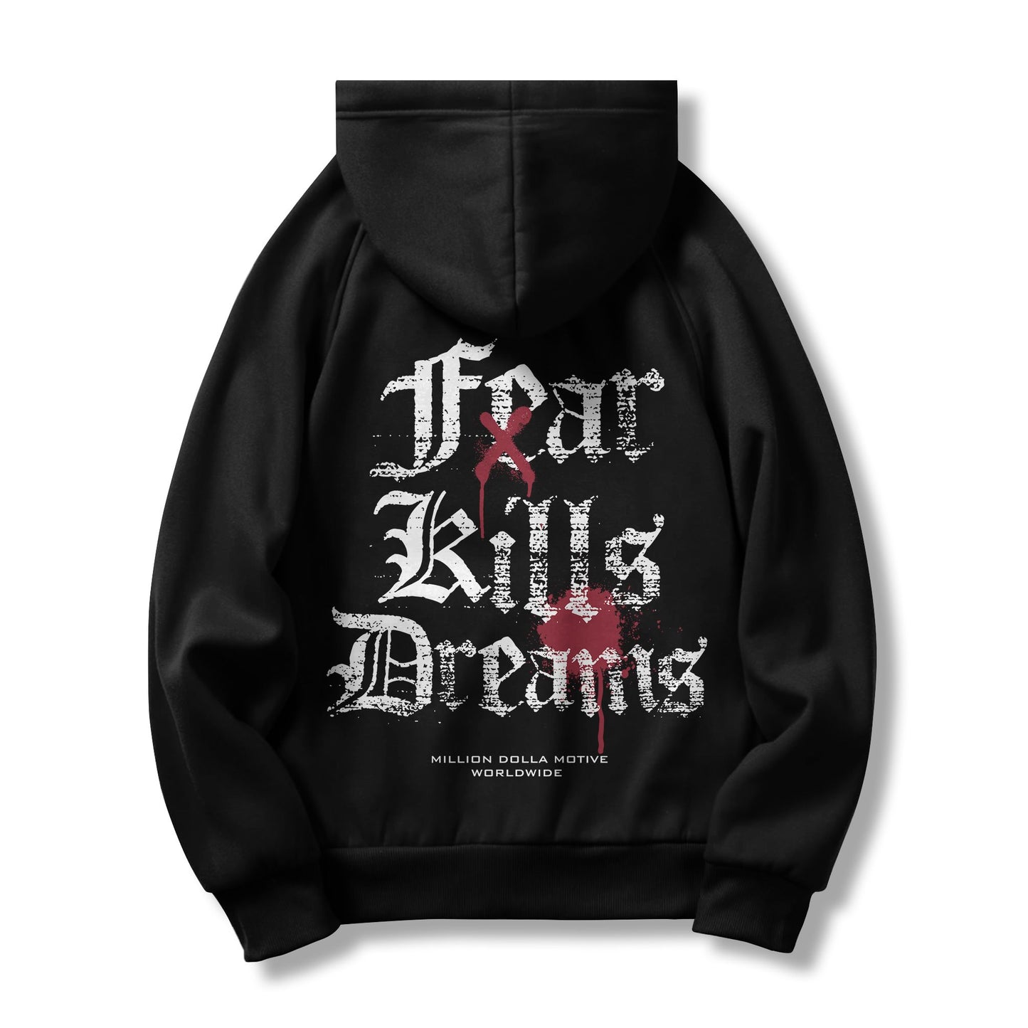
                  
                    Fear Kills Dreams - Black Hoodie Sweatshirt
                  
                