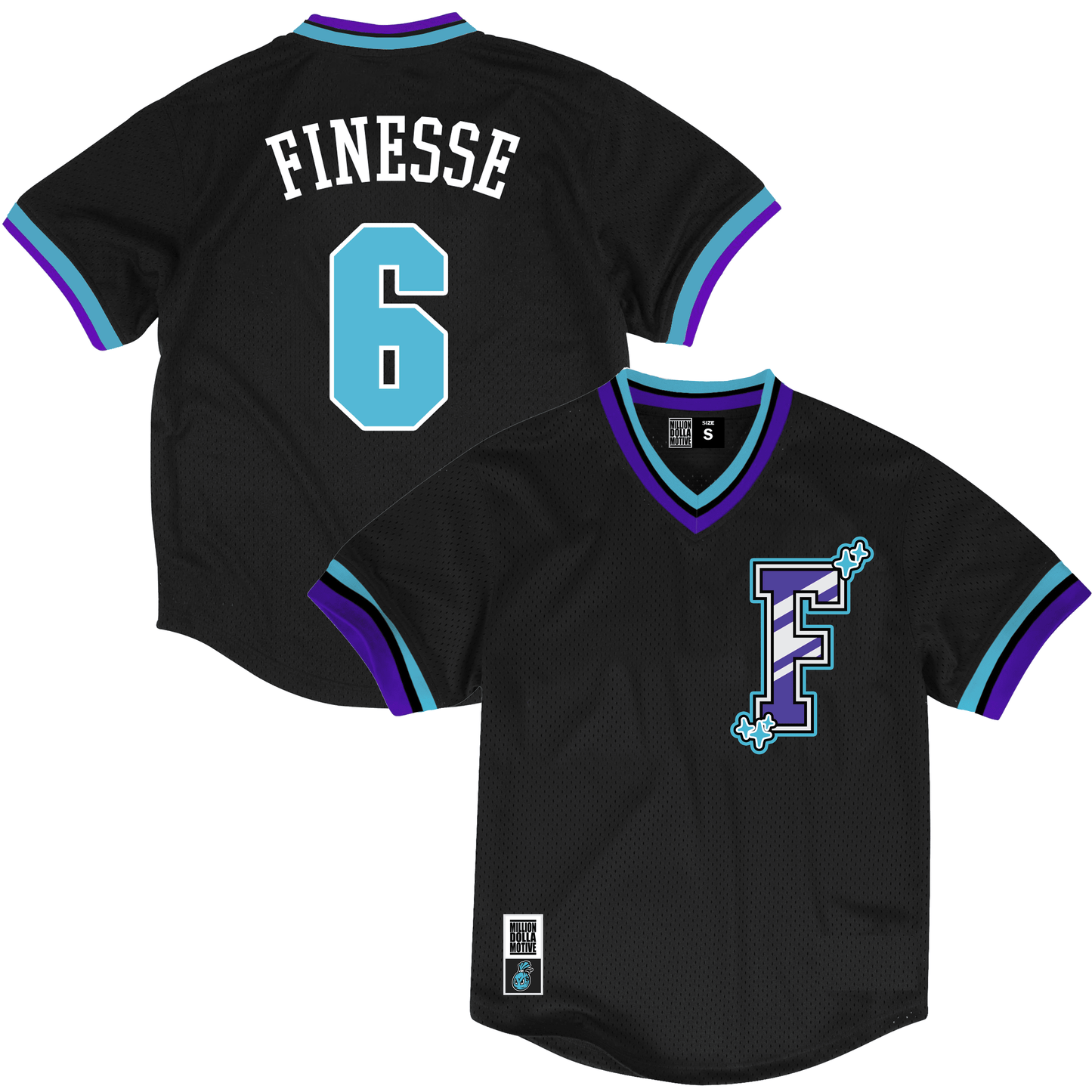 
                  
                    Finesse 6 - Black Jersey
                  
                