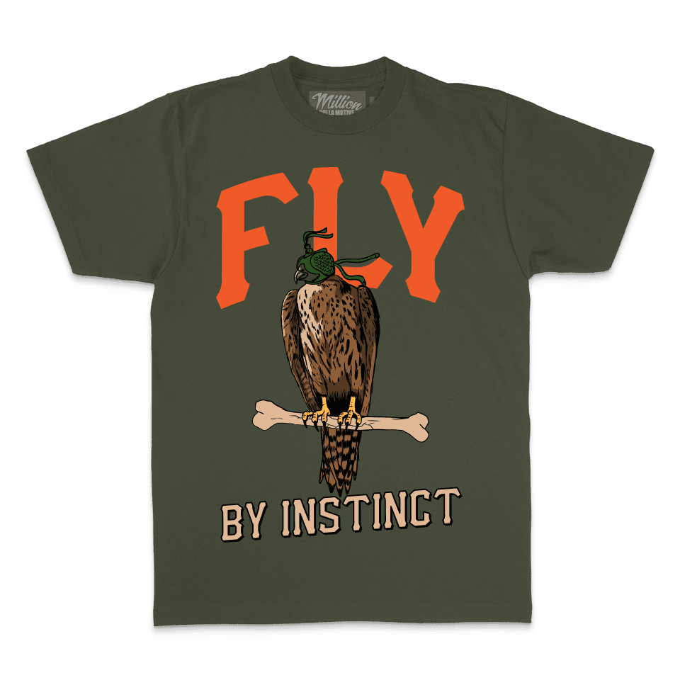 Fly By Instinct - Olive T-Shirt