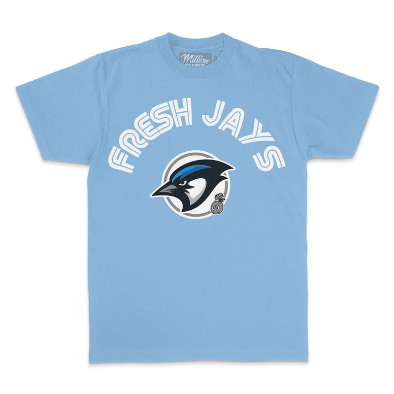 Fresh Jays - University Blue T-Shirt T-Shirt Million Dolla Motive 