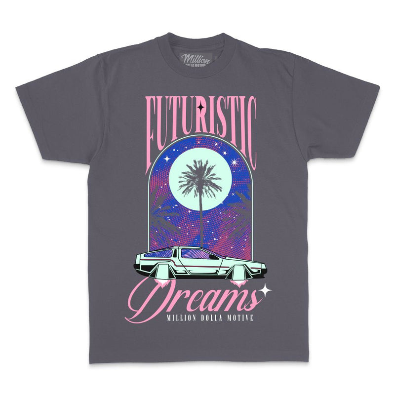 Futuristic Dreams - Dark Grey T-Shirt