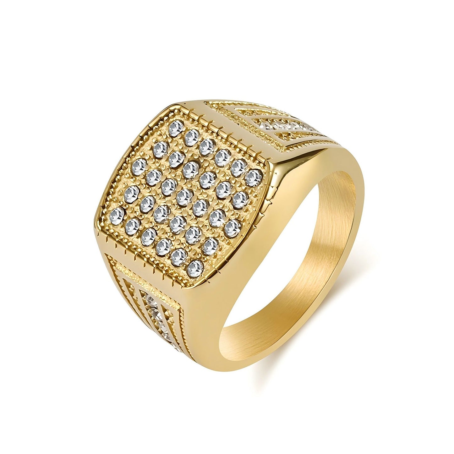 
                  
                    Five Row Cushion Ring
                  
                