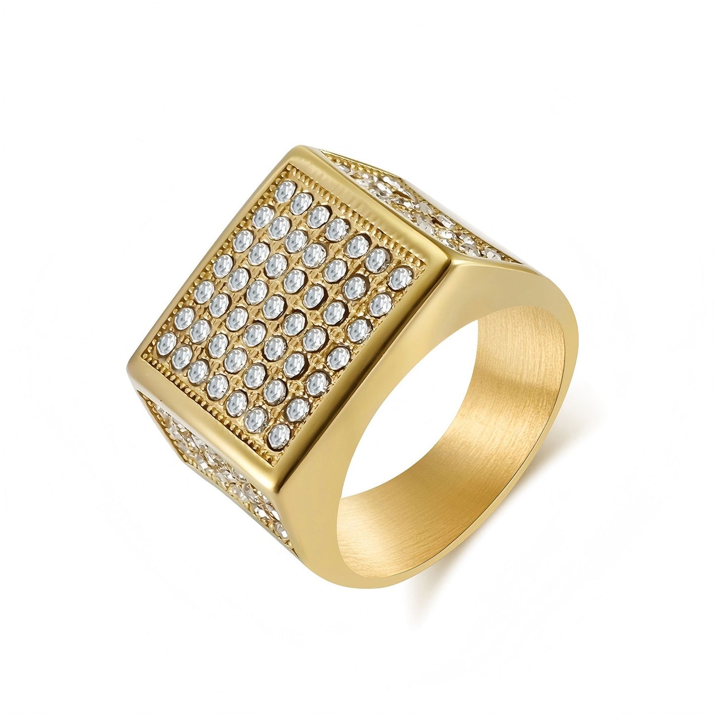 
                  
                    Seven Row Square Ring
                  
                