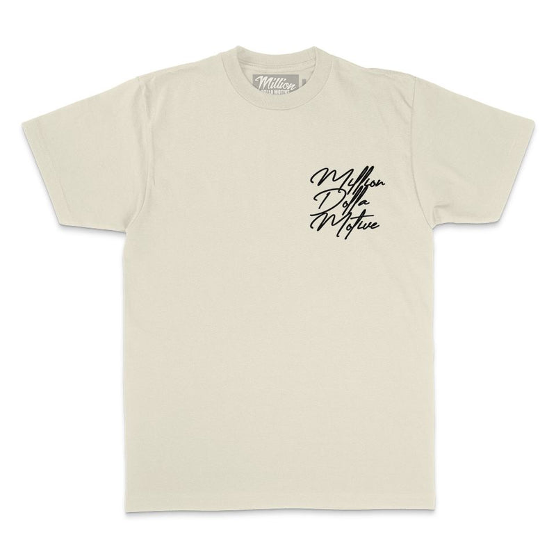 Get Up We Ain't Rich Yet - Natural Sail T-Shirt