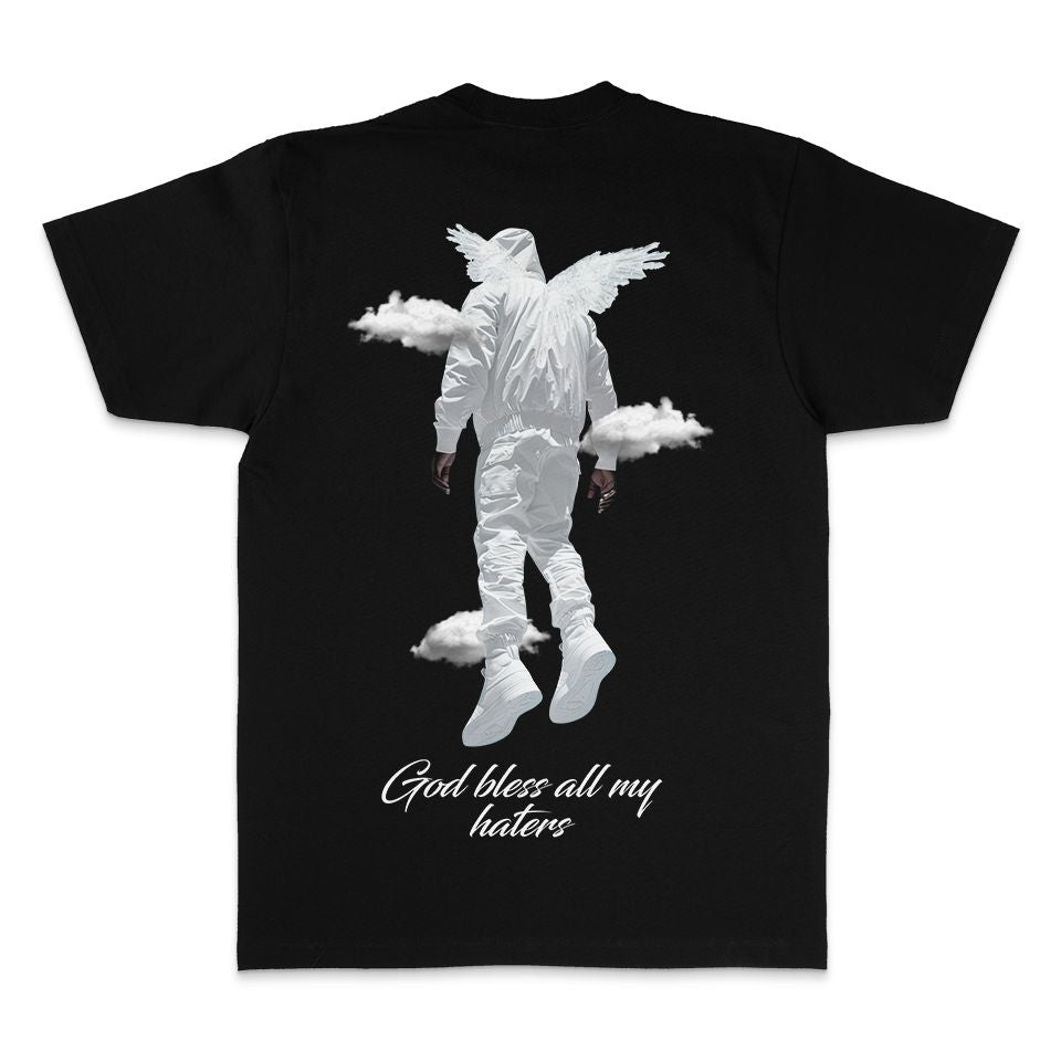 
                  
                    God Bless All My Haters - Black T-Shirt
                  
                