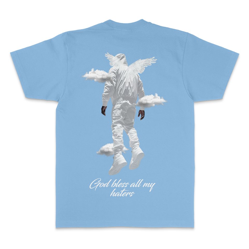 
                  
                    God Bless All My Haters - University Blue T-Shirt
                  
                