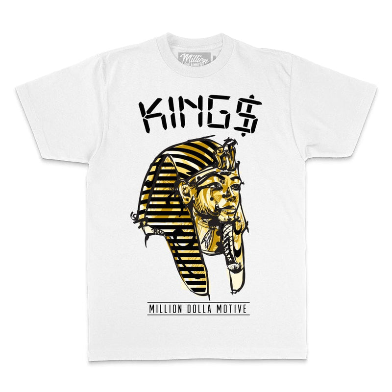 Gold Kings - White T-Shirt T-Shirt Million Dolla Motive 