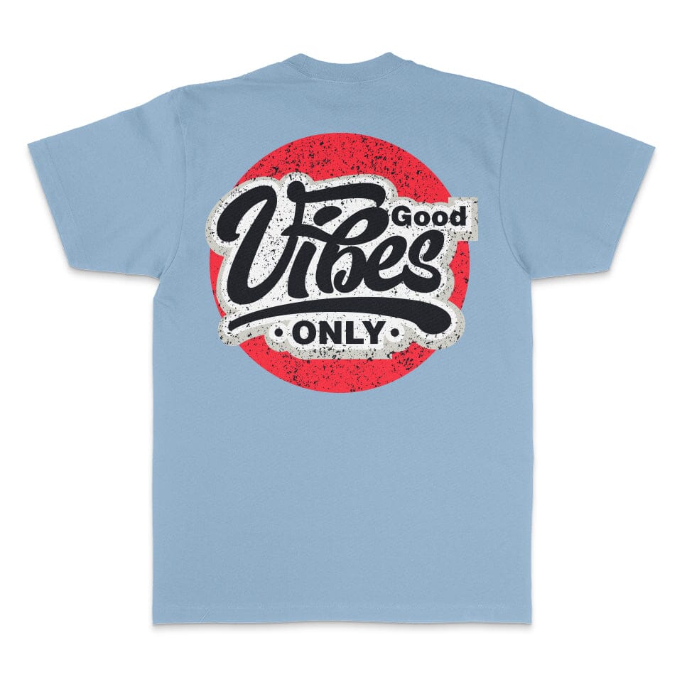 
                  
                    Good Vibes Only - University Blue T-Shirt
                  
                