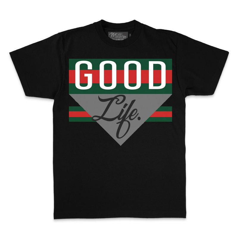 Good Life Premium - Black T-Shirt T-Shirt Million Dolla Motive 