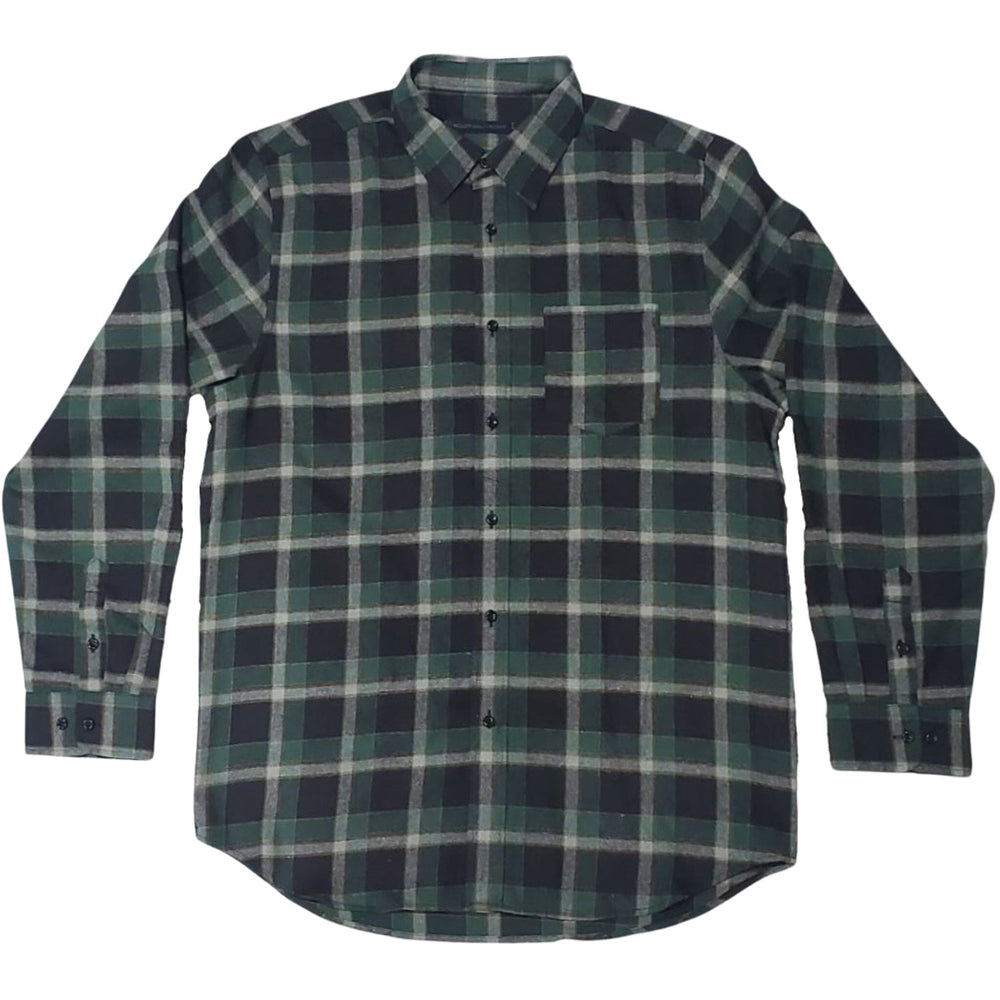 
                  
                    Trappers - Gorge Green Flannel Long Sleeve Shirt
                  
                