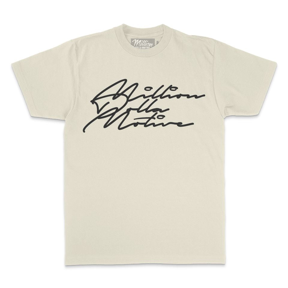Grind Hustle Execute - Natural Sail T-Shirt T-Shirt Million Dolla Motive 