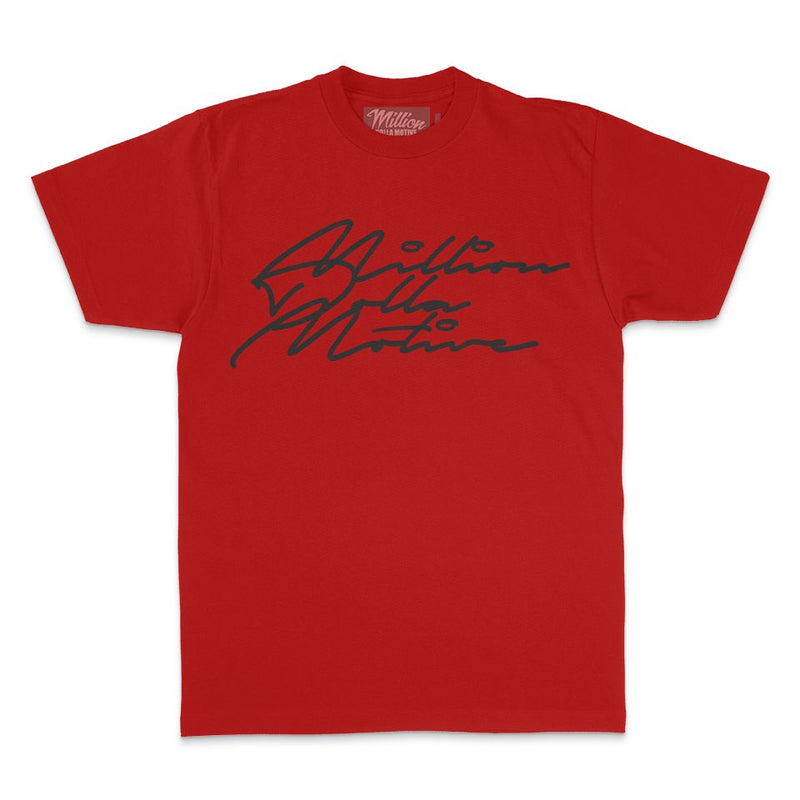 Grind Hustle Execute - Red T-Shirt