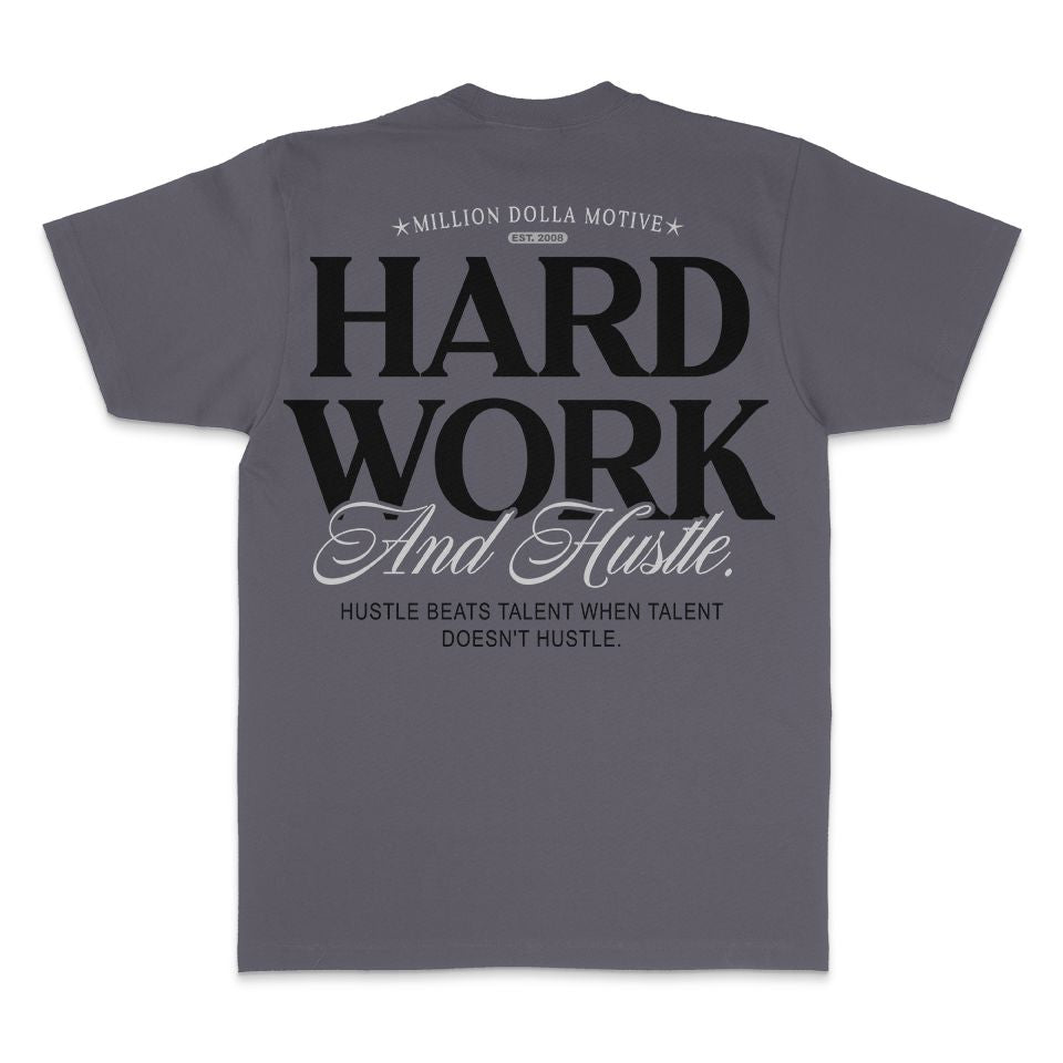 
                  
                    Hard Work And Hustle - Dark Grey T-Shirt
                  
                
