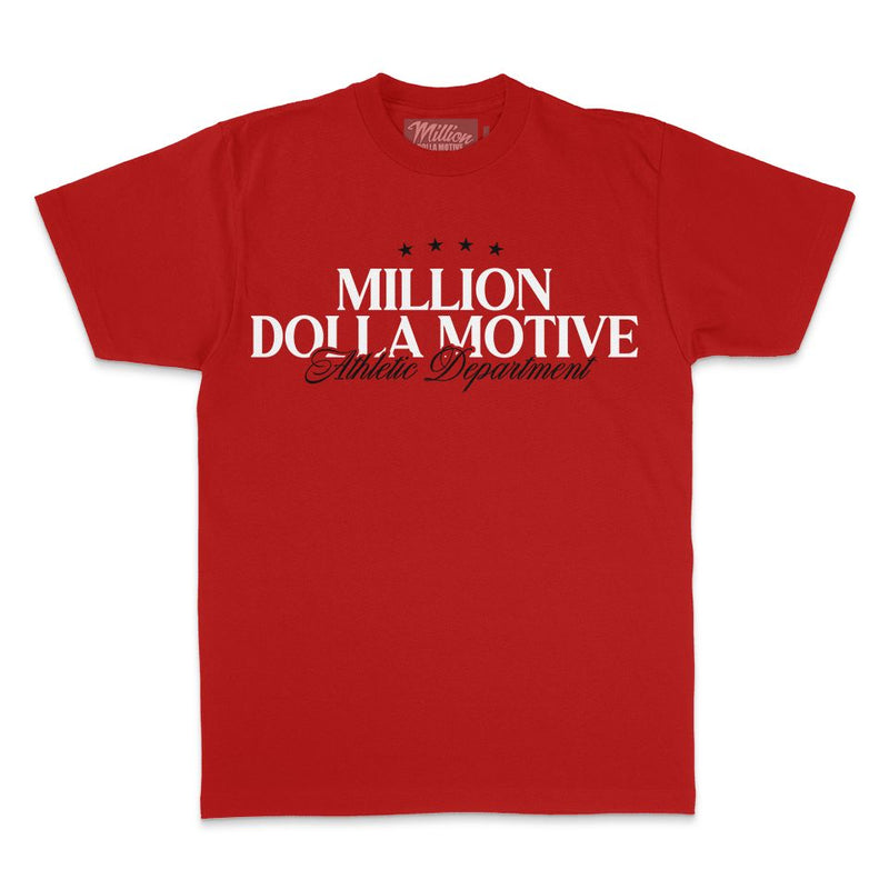 Hard Work and Hustle - Red T-Shirt