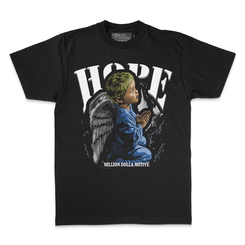 Hope Angel - Black T-Shirt T-Shirt Million Dolla Motive 