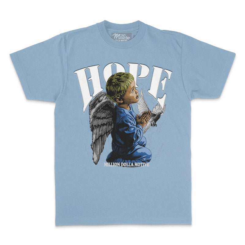 Hope Angel - University Blue T-Shirt T-Shirt Million Dolla Motive 