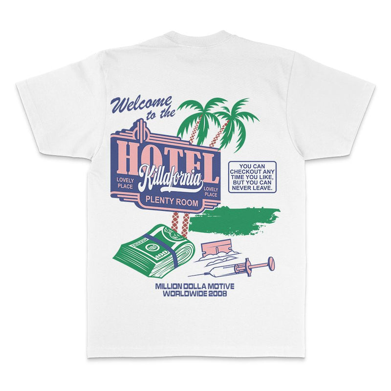 Hotel Killafornia - White T-Shirt