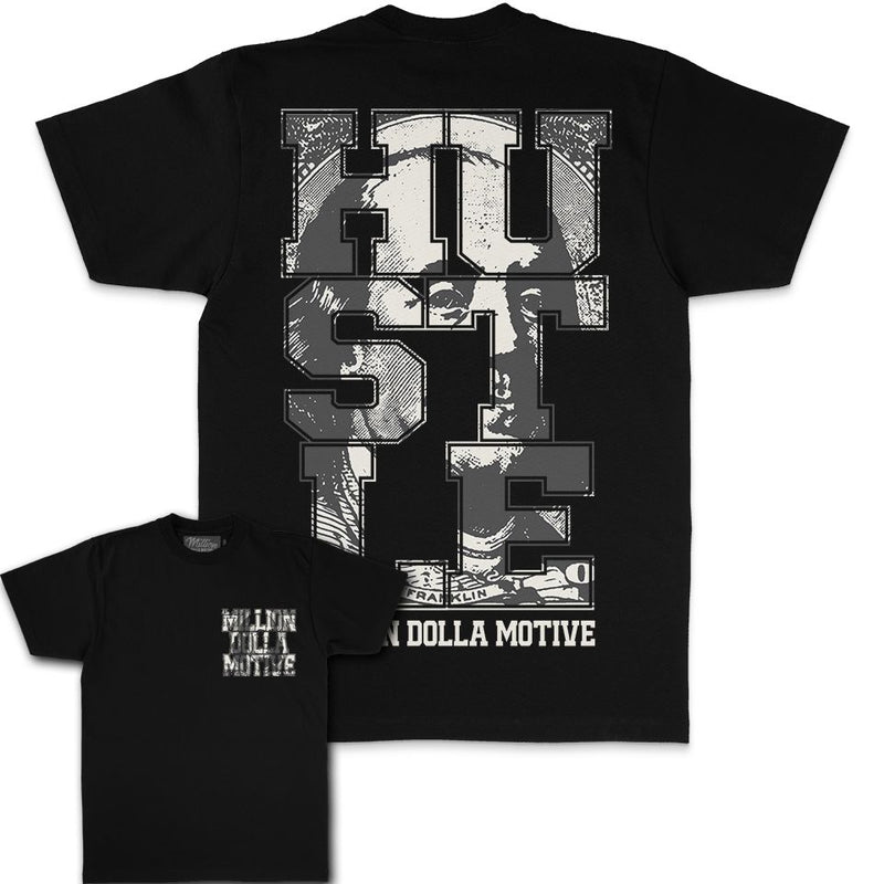 Hustle 100 - Black T-Shirt