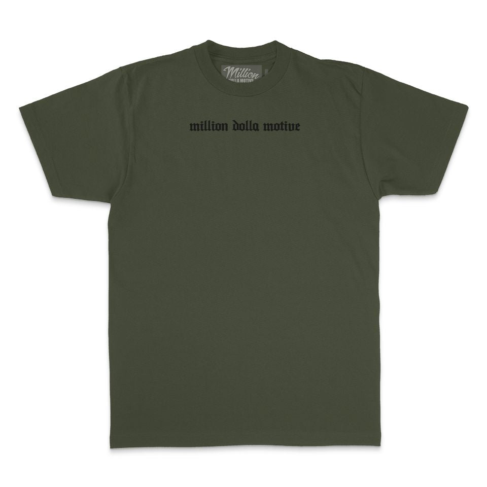 
                  
                    Hustle Builds Strong People - Olive T-Shirt
                  
                