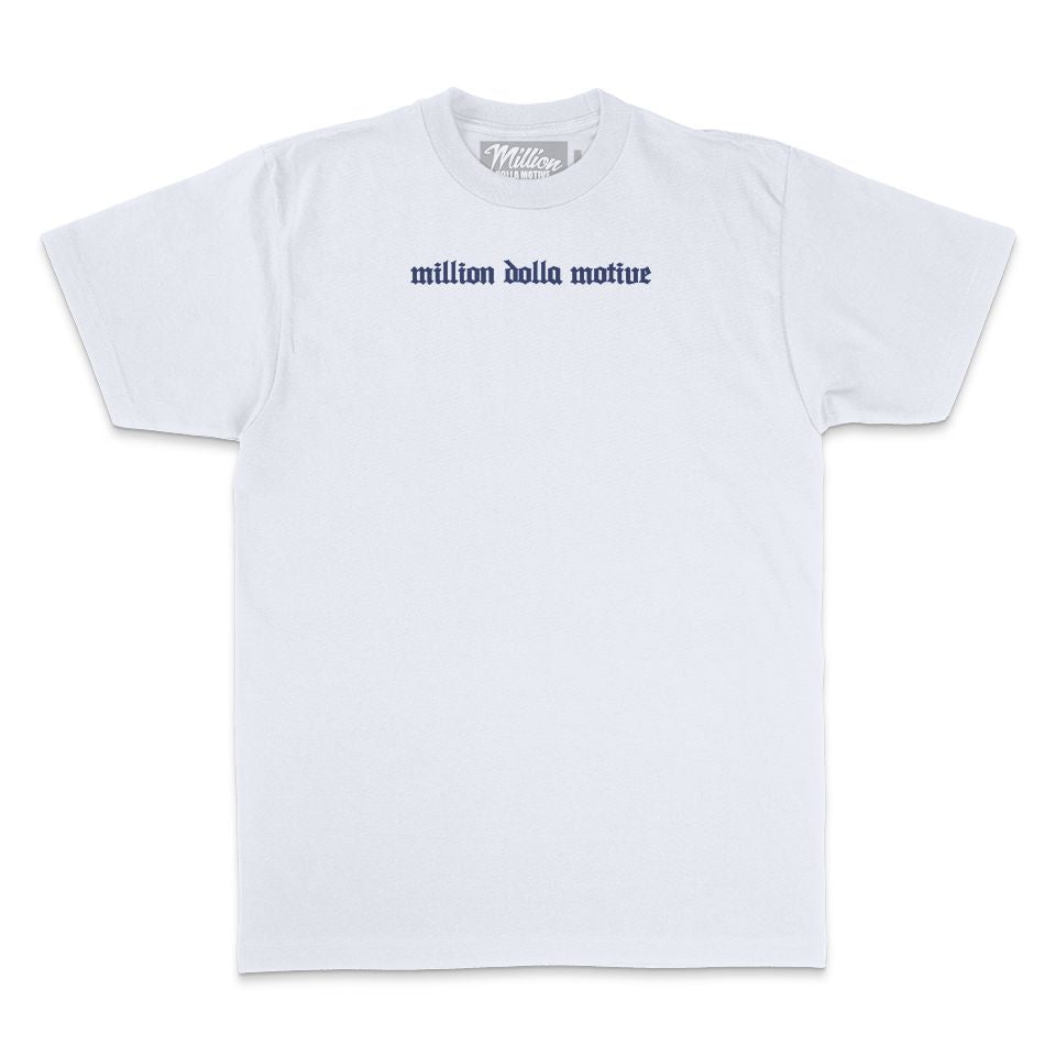 
                  
                    Hustle Builds Strong People - White T-Shirt
                  
                